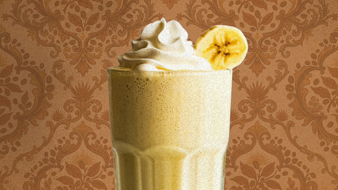 Banana Chocolate Milk Iced Coffee