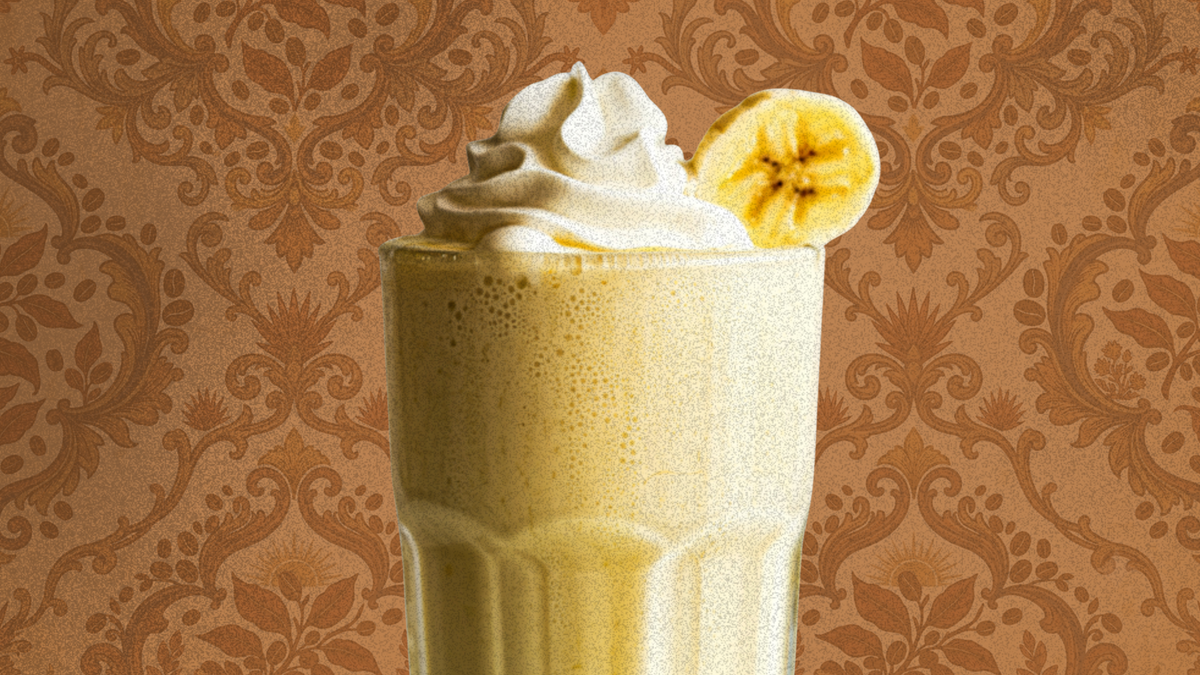 Banana Chocolate Milk Iced Coffee